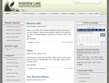 Tablet Screenshot of fairview-lake.org