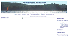 Tablet Screenshot of fairview-lake.com